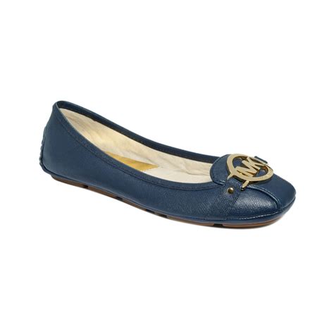 michael kors fulton moc navy